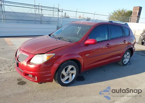 2005 Pontiac Vibe z USA, uszkodzony, nr VIN 5Y2SL638X5Z410618